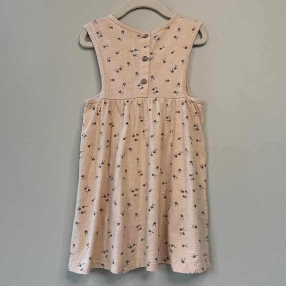 RYLEE + CRU Layla Floral Dress Girls 4-5 4T Sleeveless Ditsy Cotton Spring - Picture 2 of 9